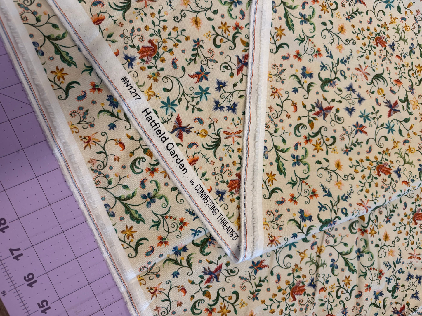 Hatfield Garden by Connecting Threads | per ¼ yard