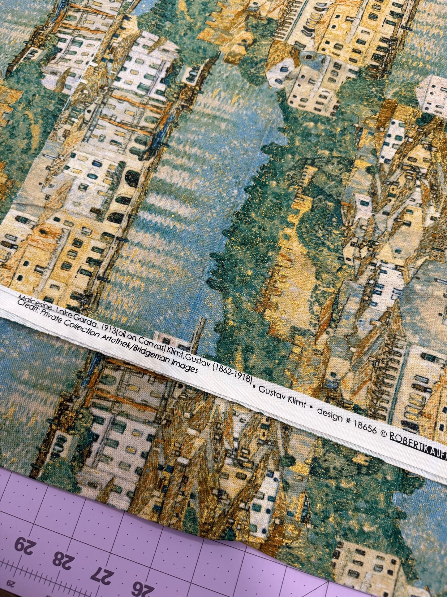 Gustav Klimt | Robert Kaufman | Per ¼ yard