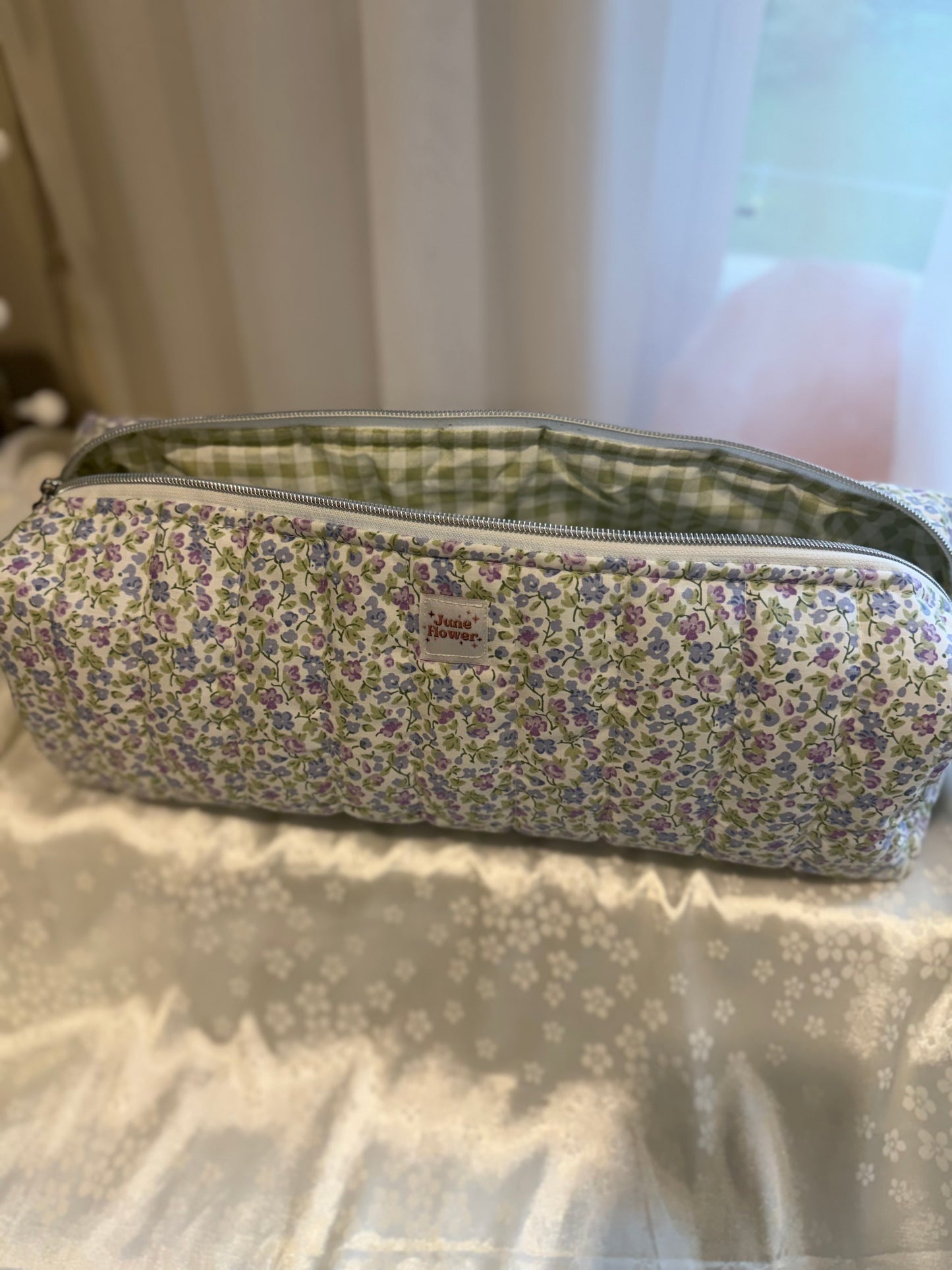Hair Tool Bag - Cottage Purple