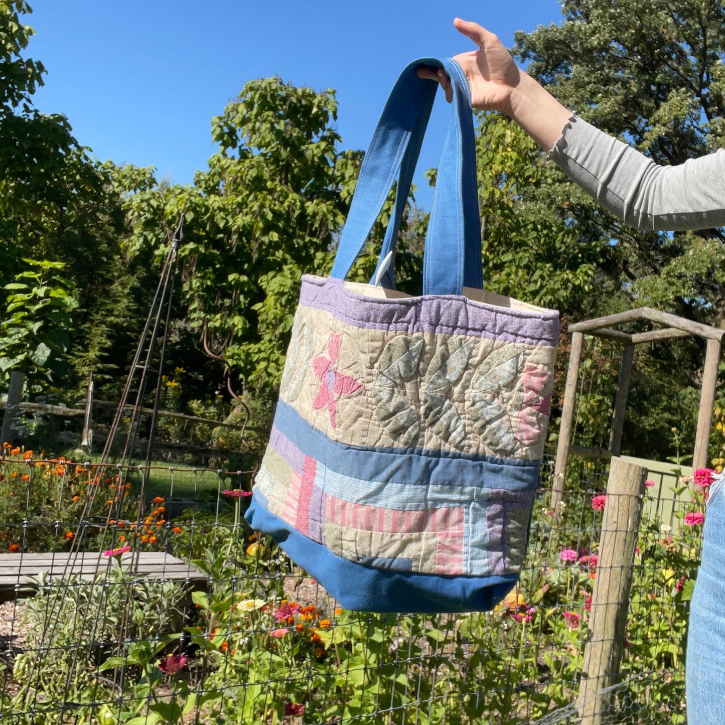 XL Tote | Vintage Quilt
