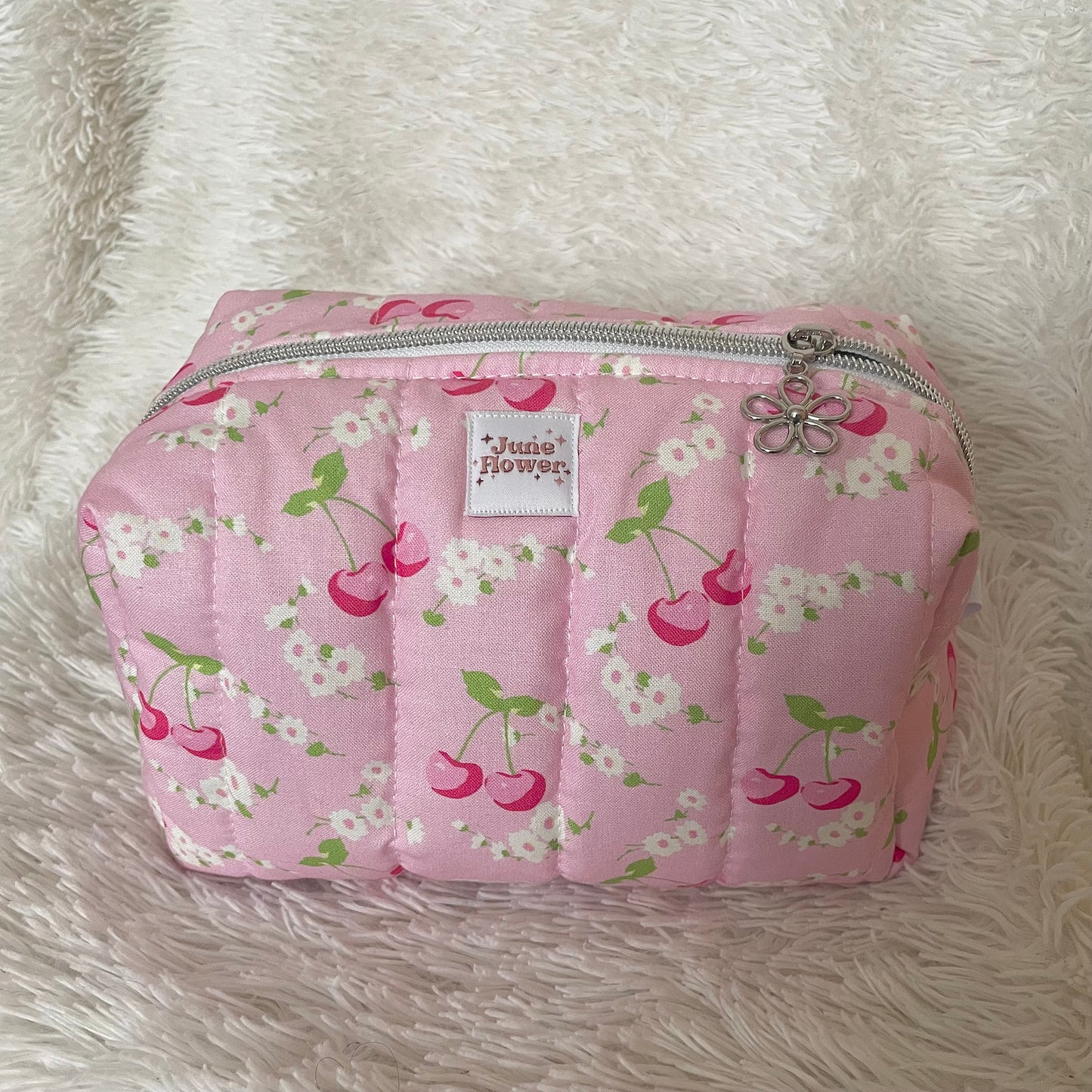 Large Makeup Bag | Cherry Blossom