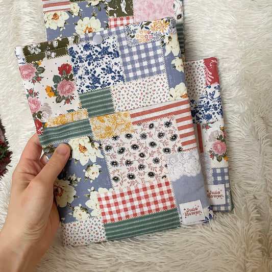 Book Sleeve | Scrapbook Patchwork