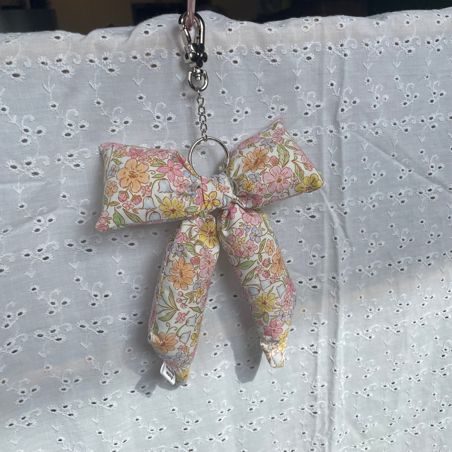 Bow Bag Charm | Wildflower Meadow