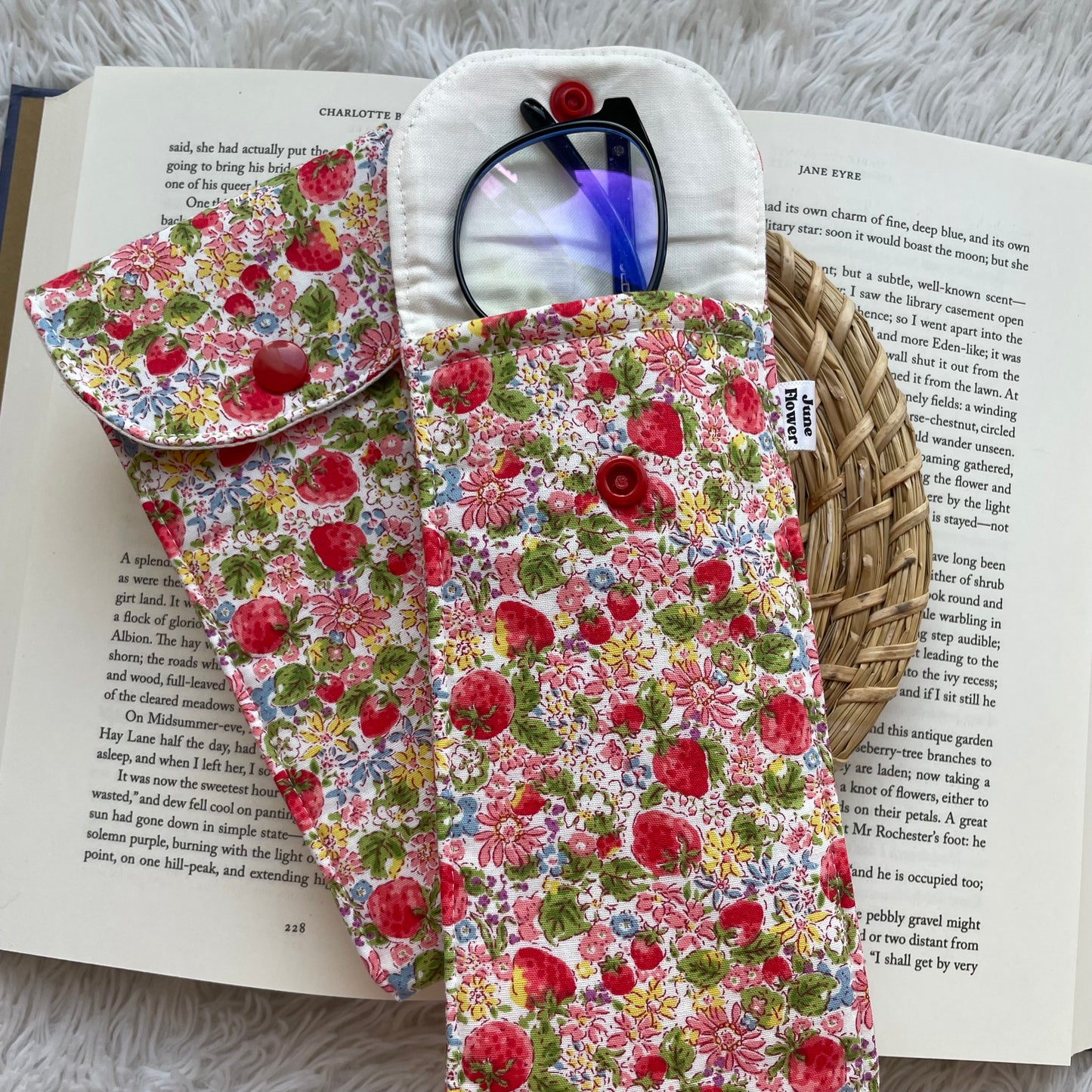 Glasses Sleeve | Strawberry Season