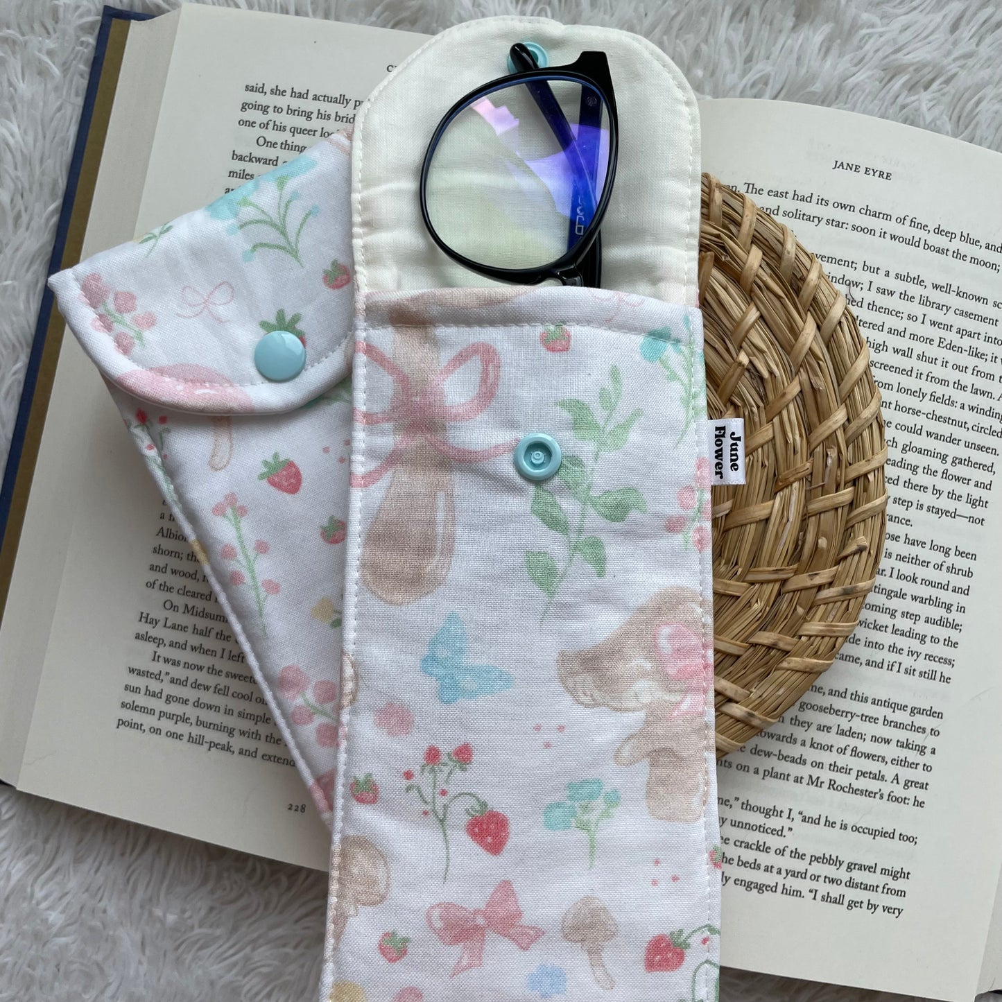 Glasses Sleeve | Coquette Mushrooms