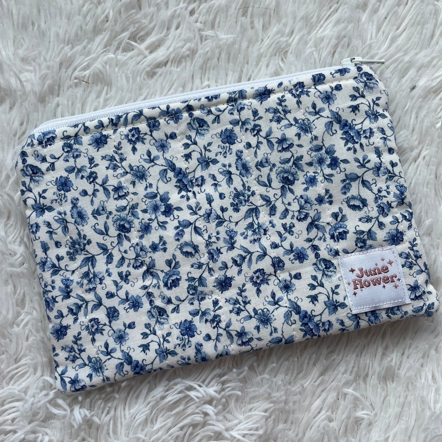 Wallet Pouch | Ditsy Blue
