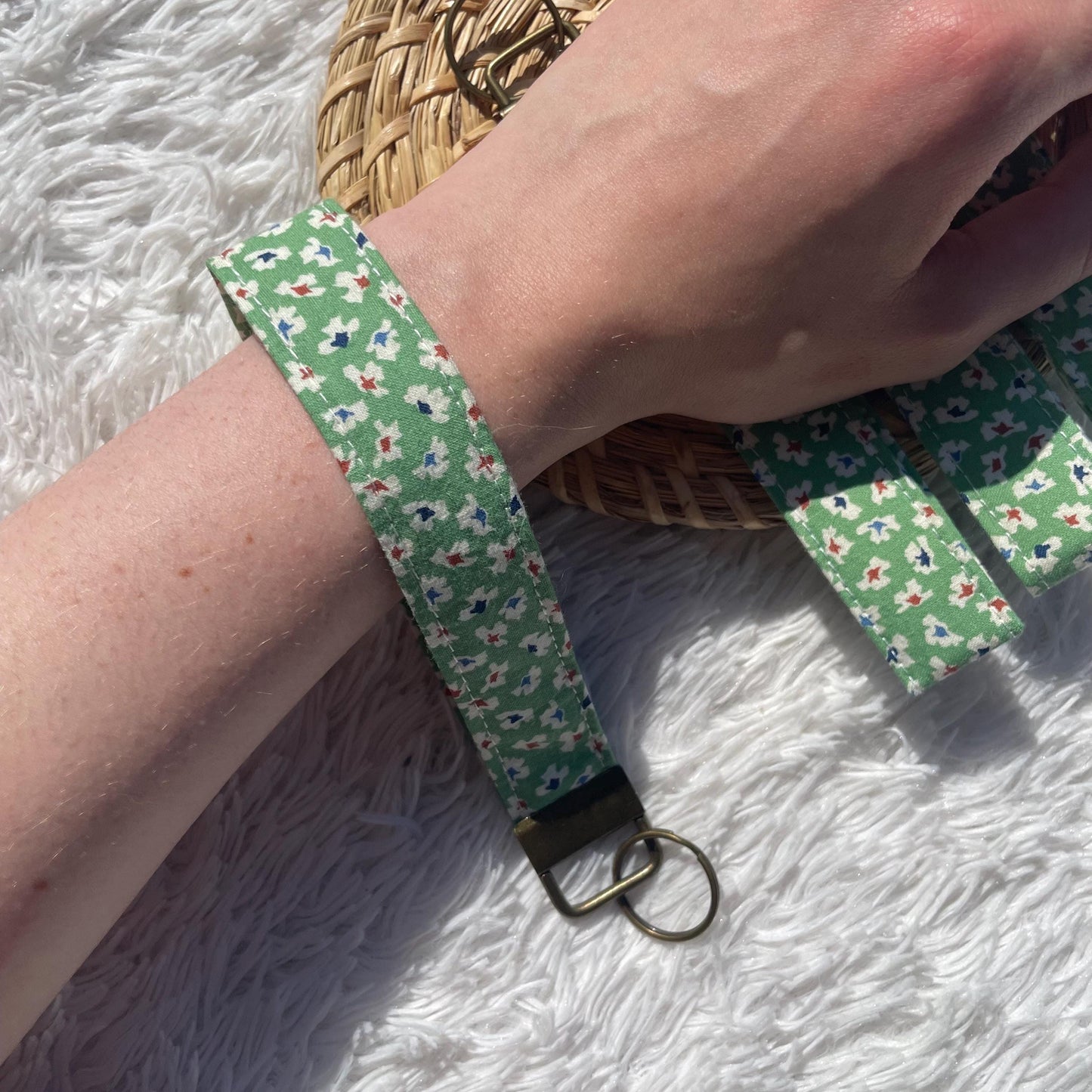 Keychain Wristlet | Vintage Green