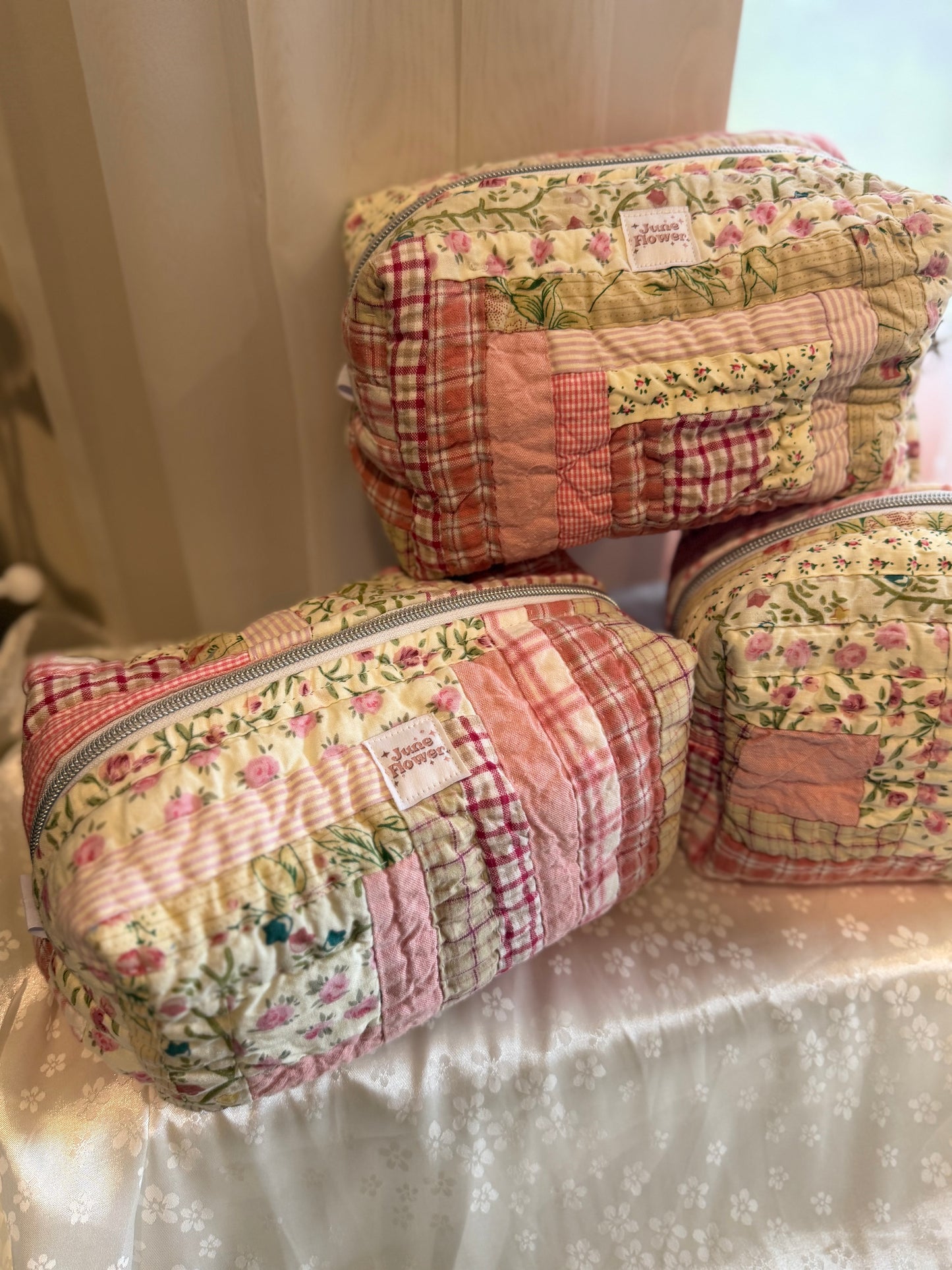 Large Makeup Bag | Pink Cabin