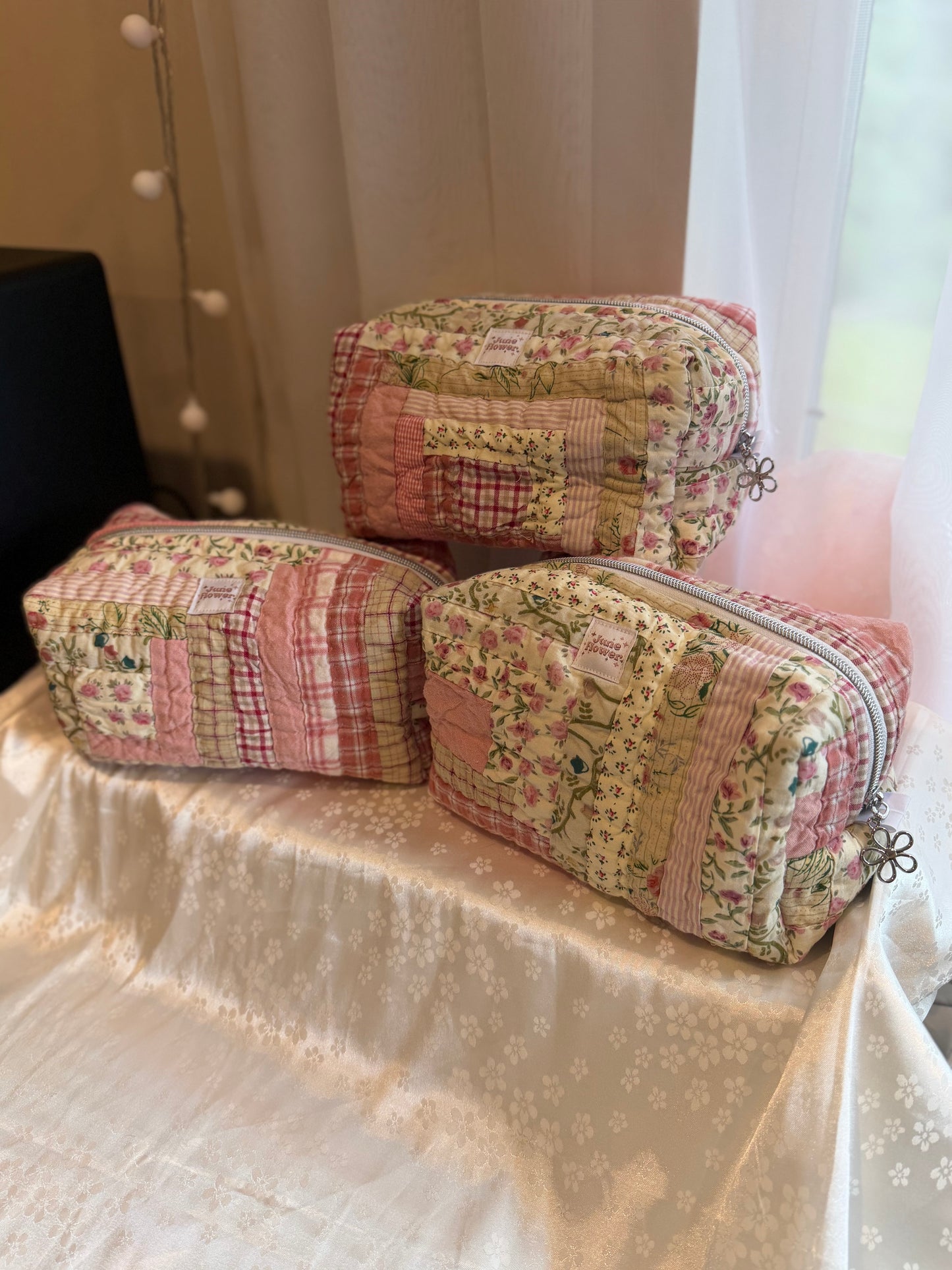 Large Makeup Bag | Pink Cabin