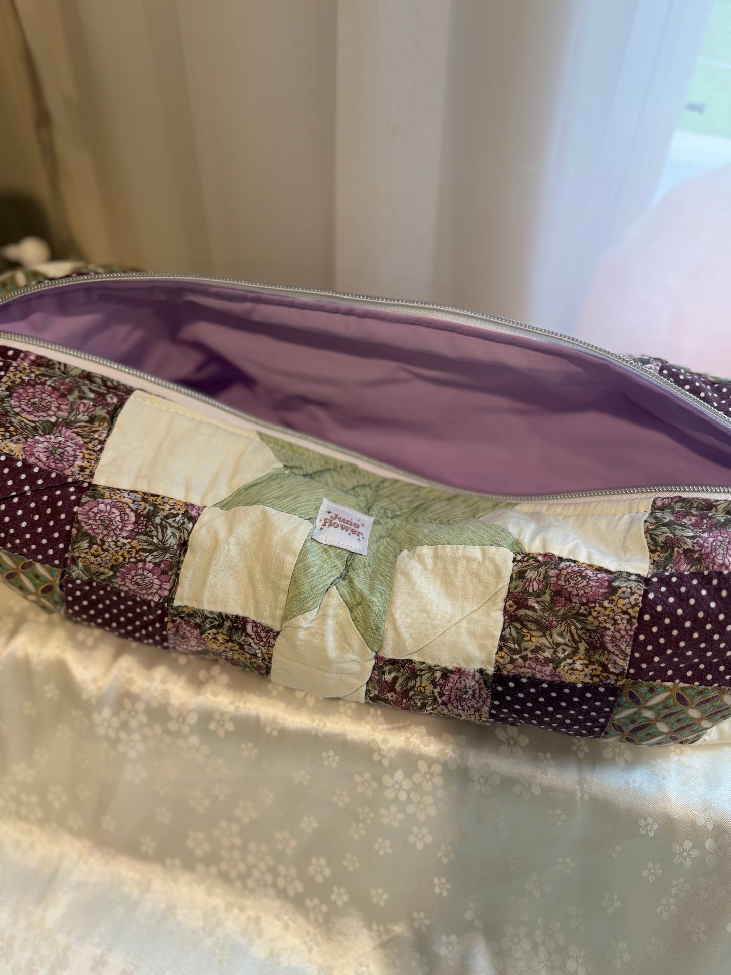 Hair Tool Bag - Purple Star