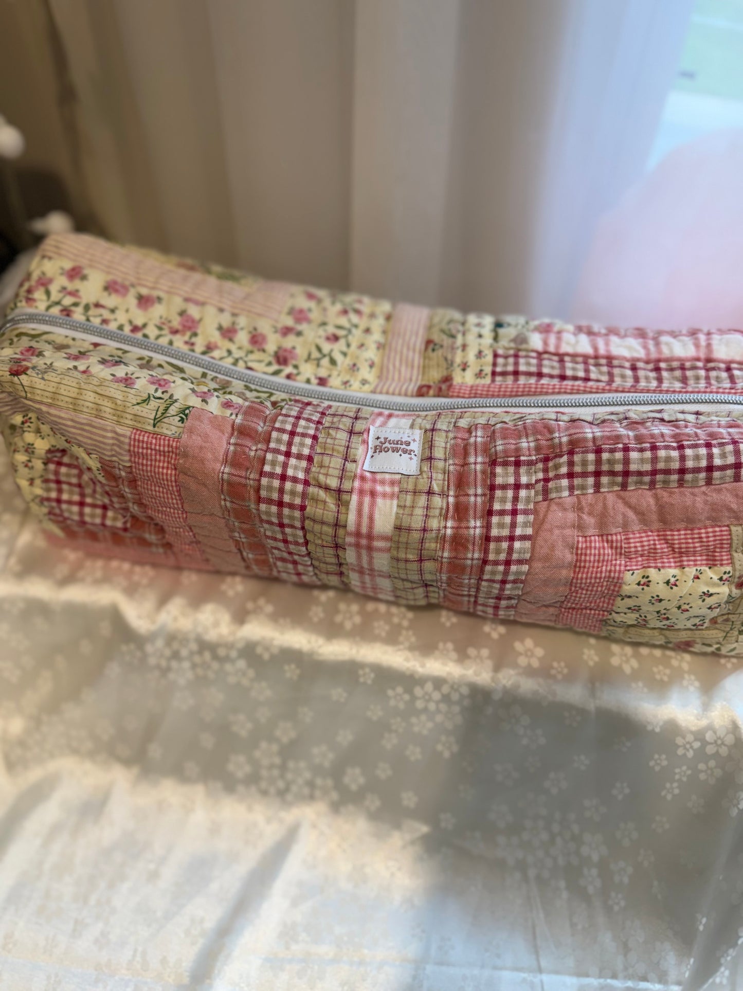 Hair Tool Bag - Pink Cabin
