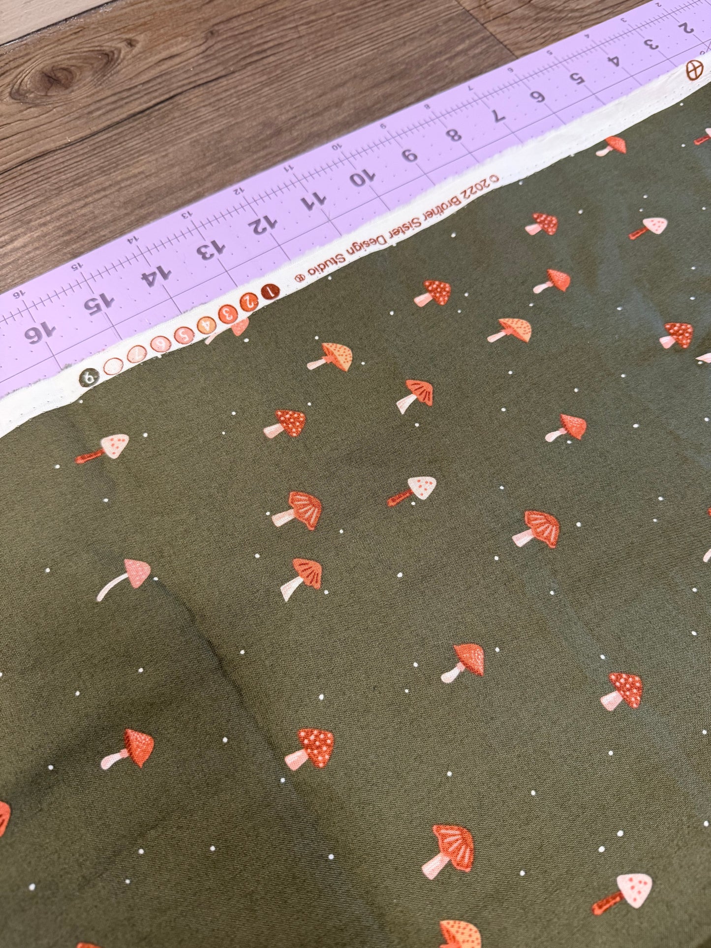 Mushrooms | Brother Sister Design Studio| per ¼ yard