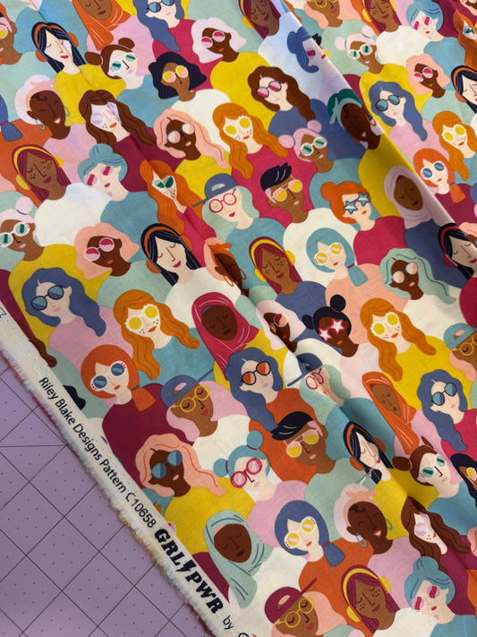 GRL PWR | Riley Blake Designs | per ¼ yard