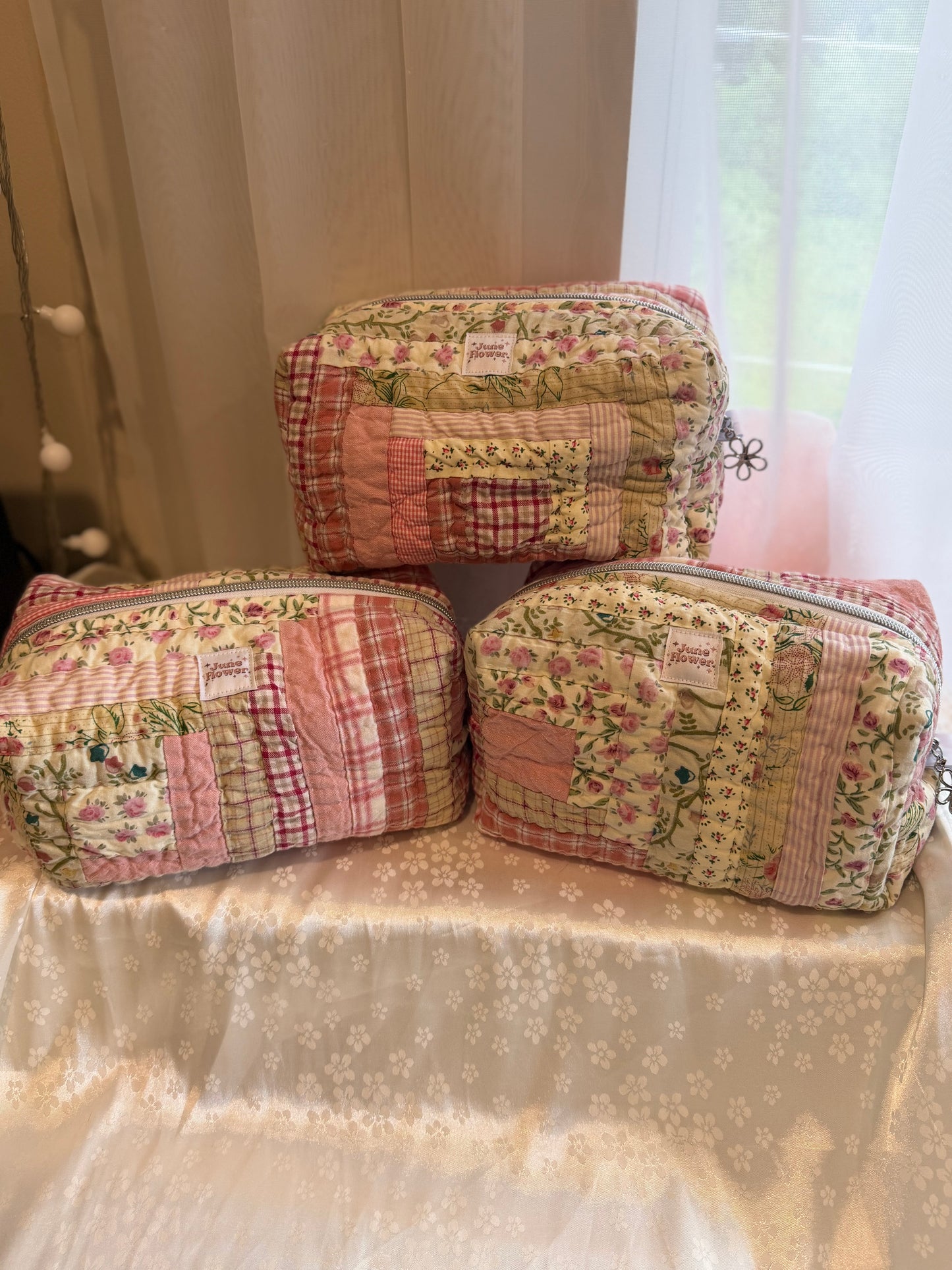 Large Makeup Bag | Pink Cabin