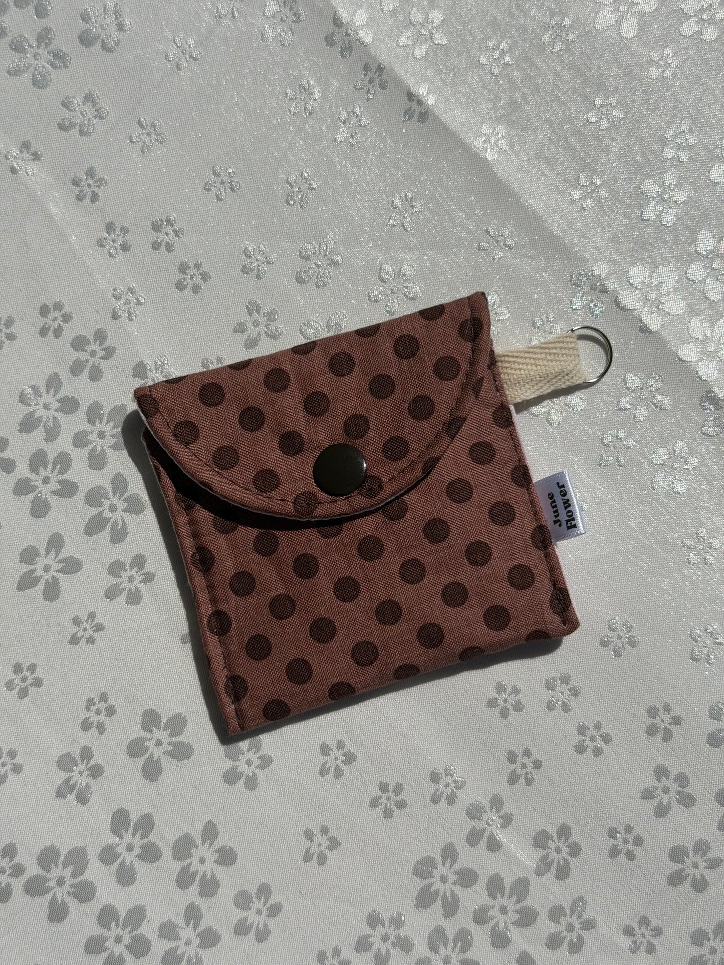 Earbuds / Airpods Case | Mocha Polka