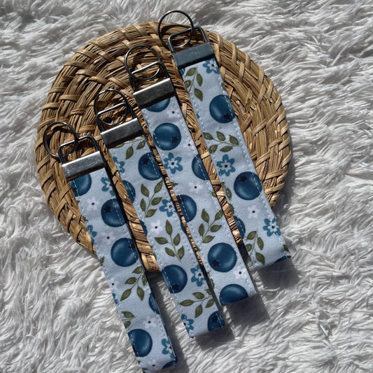 Keychain Wristlet | Blueberry