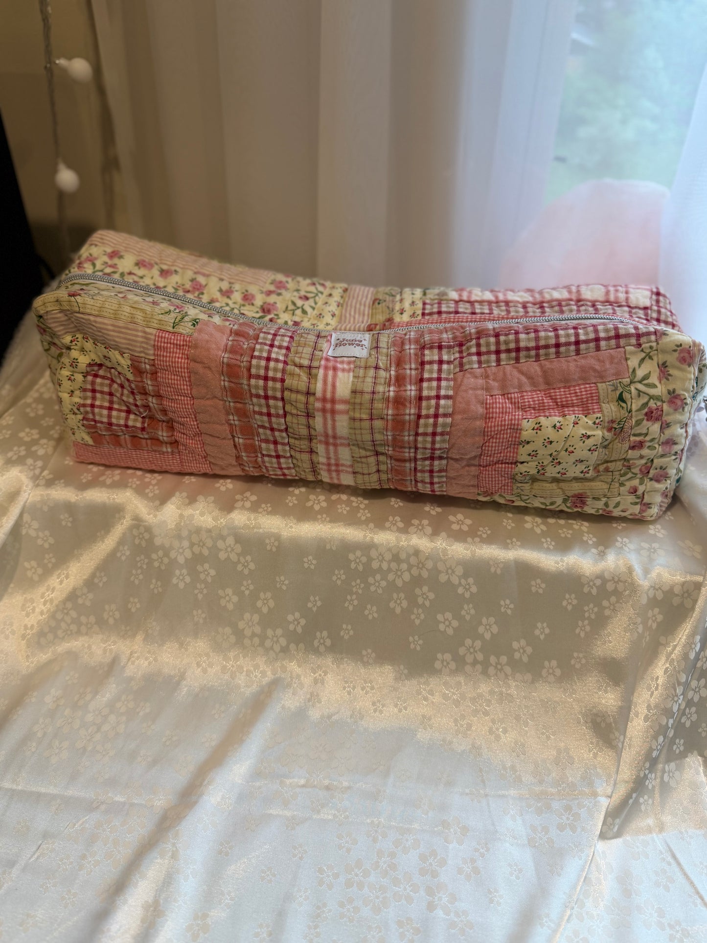 Hair Tool Bag - Pink Cabin