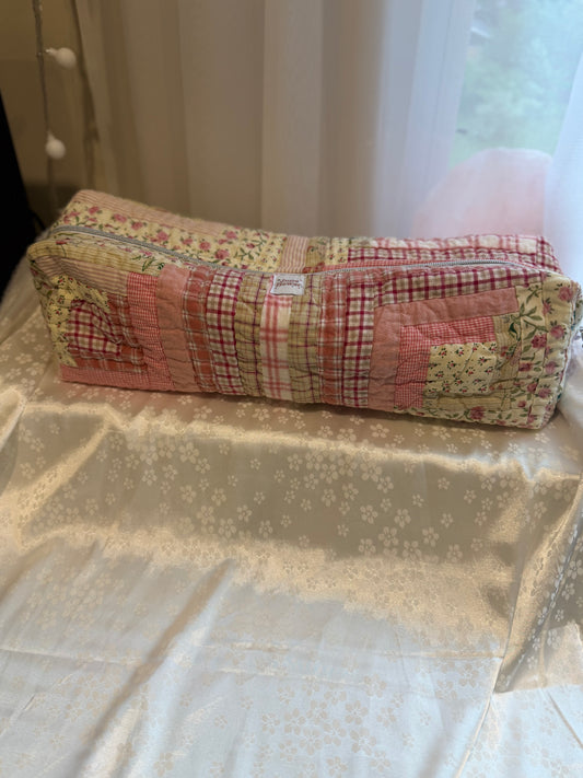 Hair Tool Bag - Pink Cabin