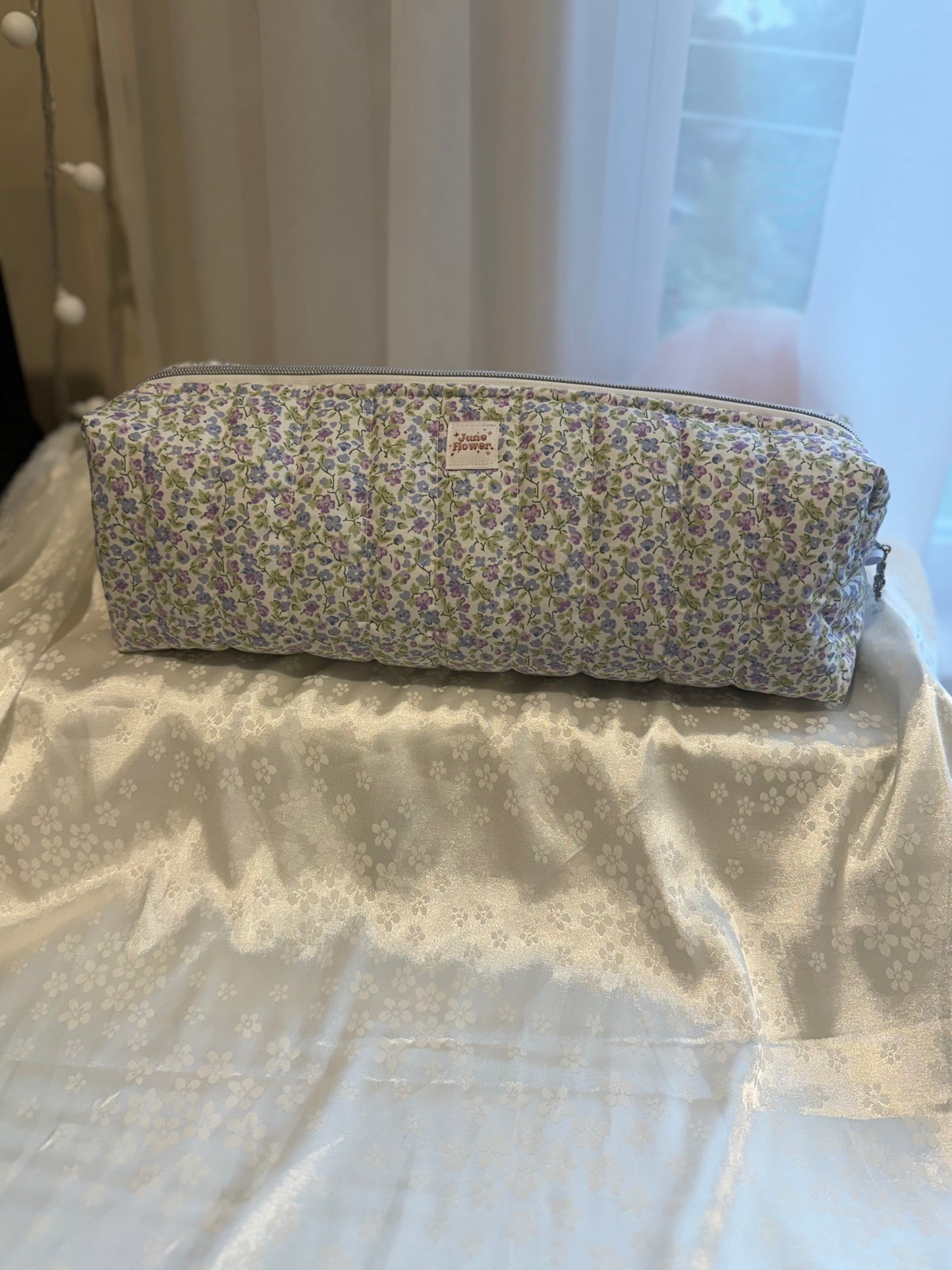Hair Tool Bag - Cottage Purple