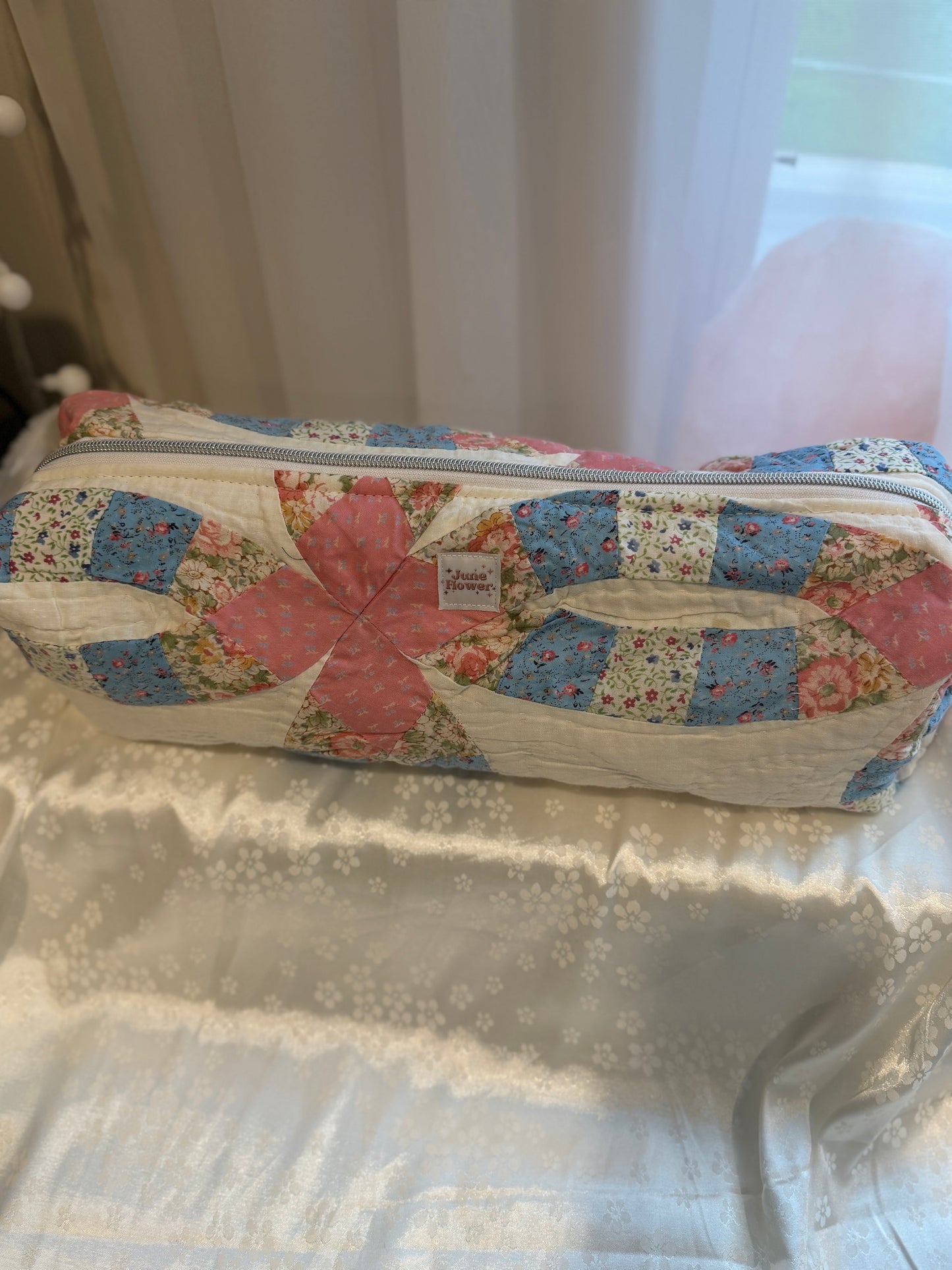 Hair Tool Bag - Pink Double Ring