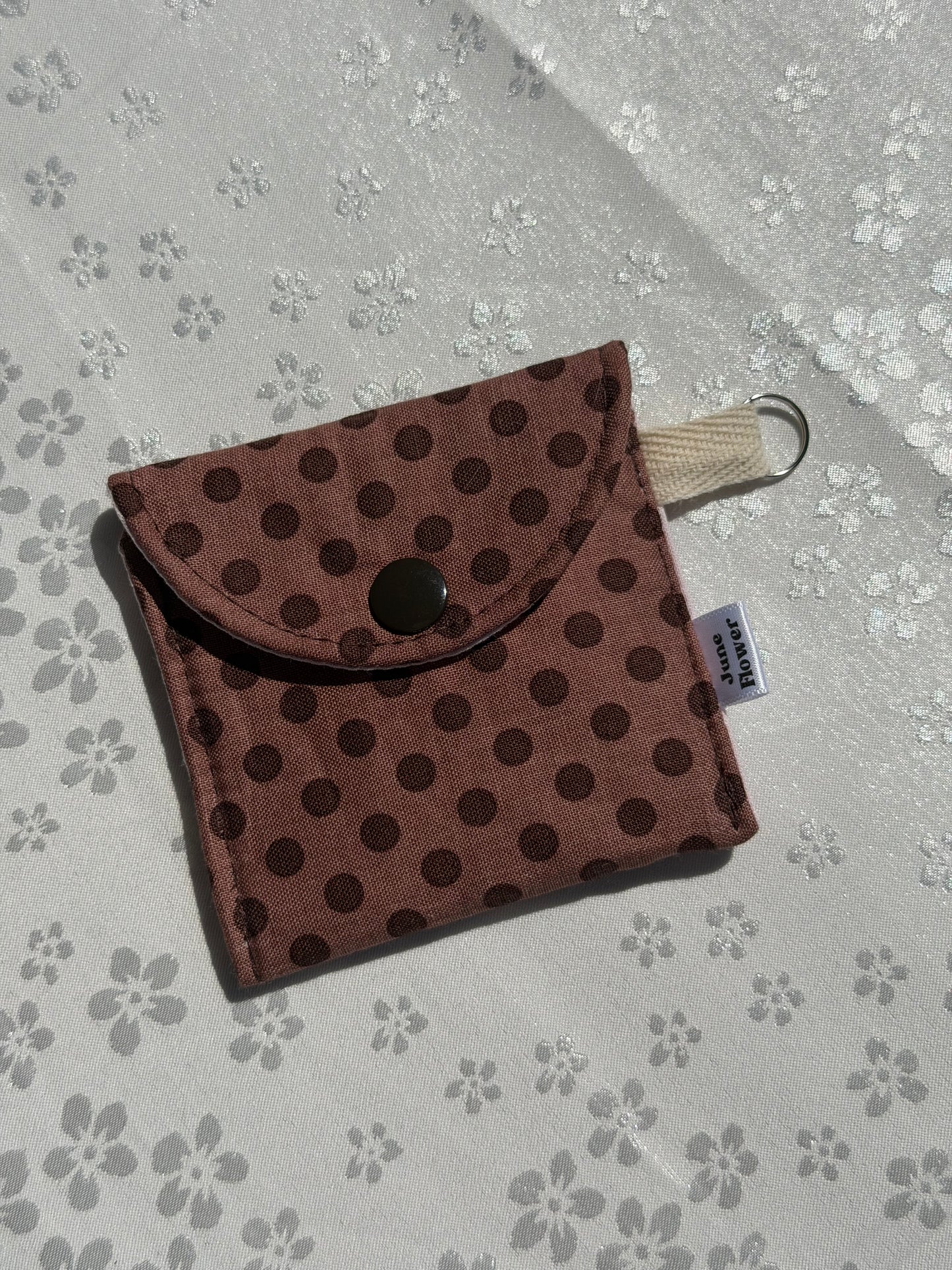 Earbuds / Airpods Case | Mocha Polka