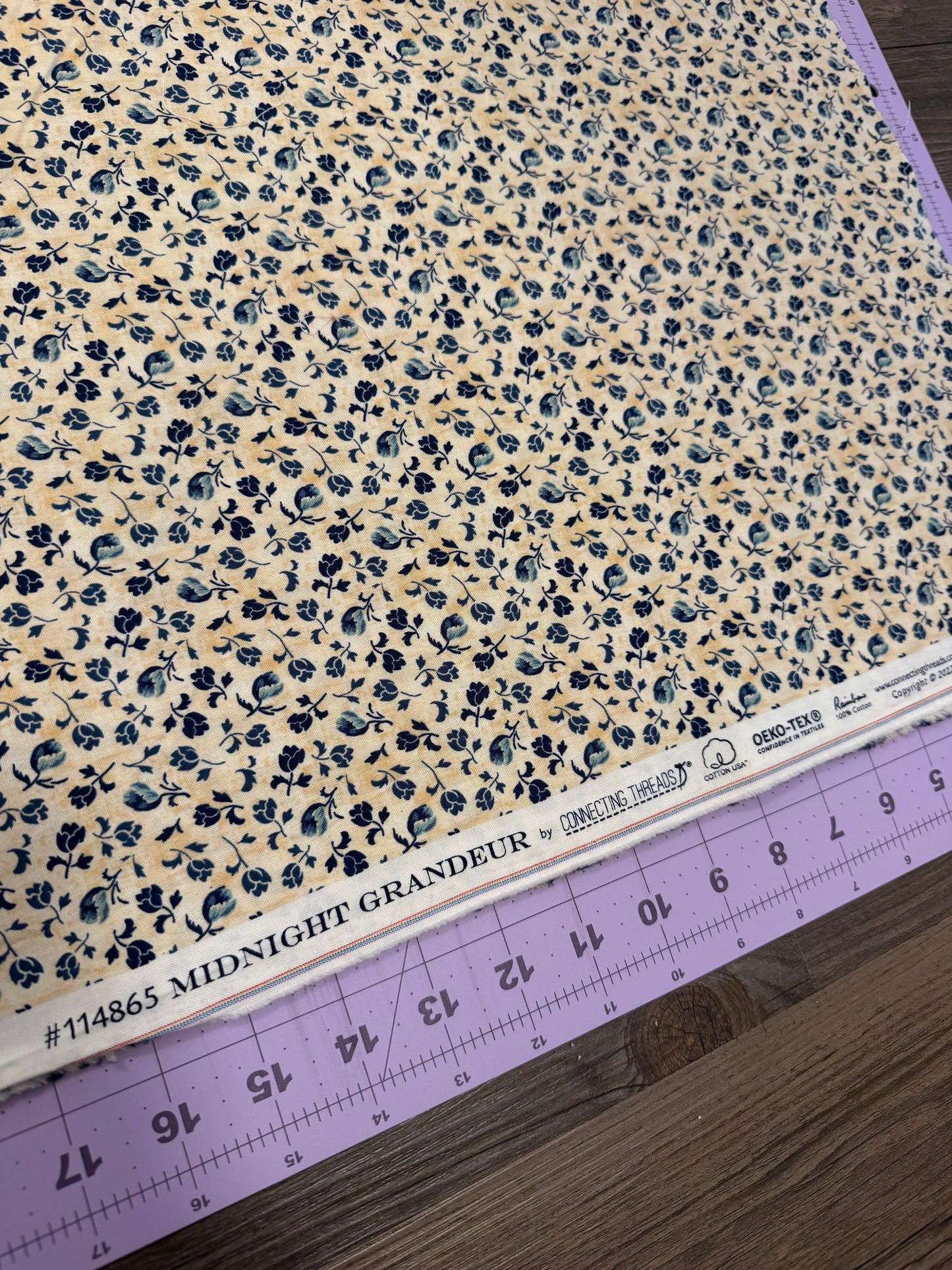 Midnight Grandeur | Connecting Threads | per ¼ yard