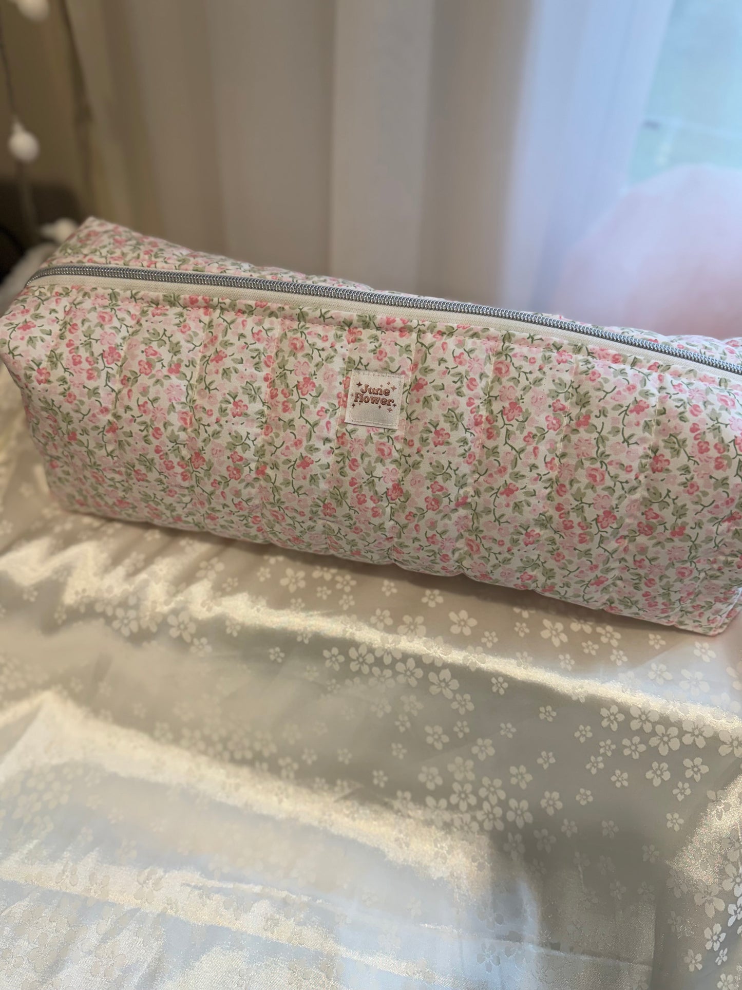 Hair Tool Bag - Cottage Pink