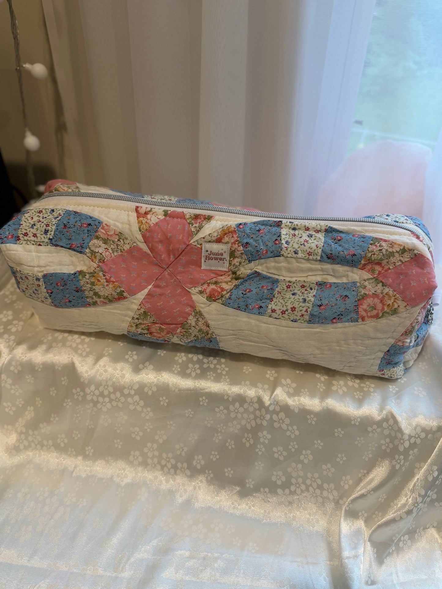 Hair Tool Bag - Pink Double Ring