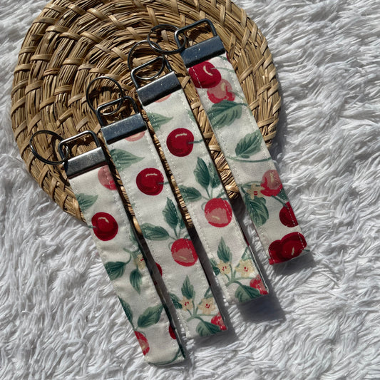 Keychain Wristlet | Cherries