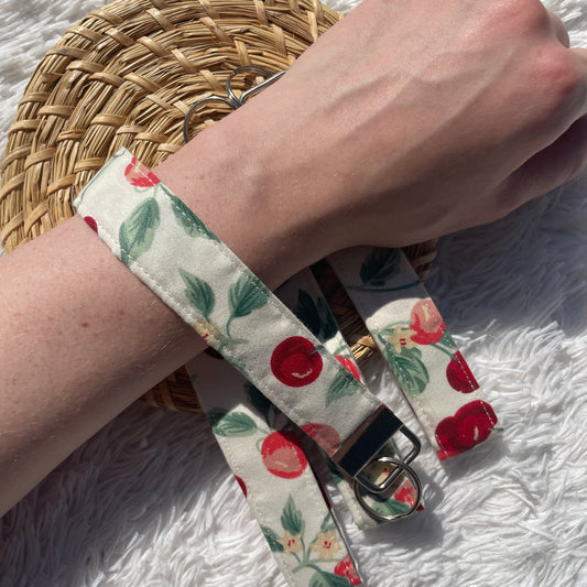 Keychain Wristlet | Cherries