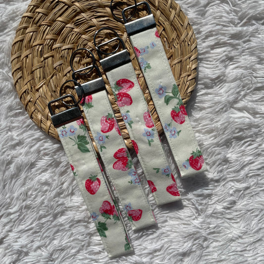 Keychain Wristlet | Berries and Cream