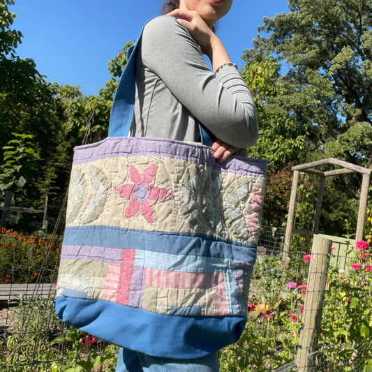 XL Tote | Vintage Quilt