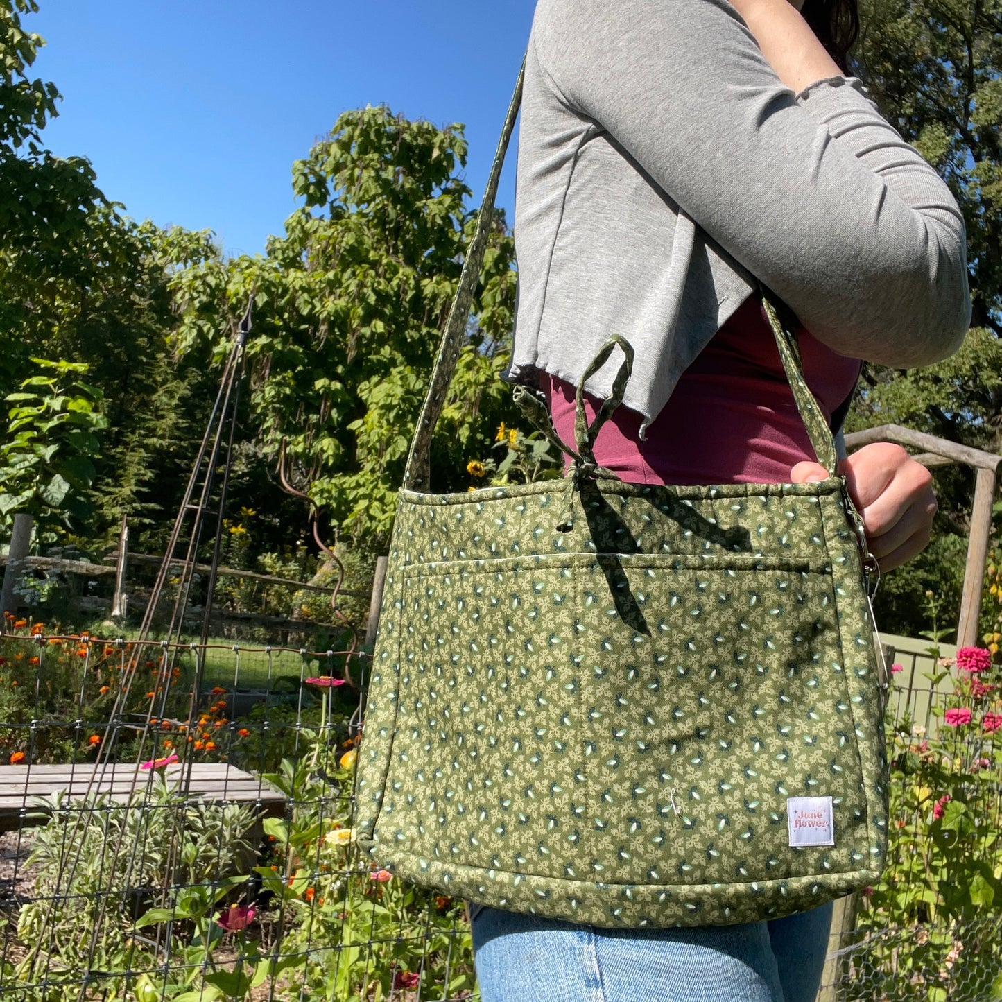 Bow bag | Harvest Green