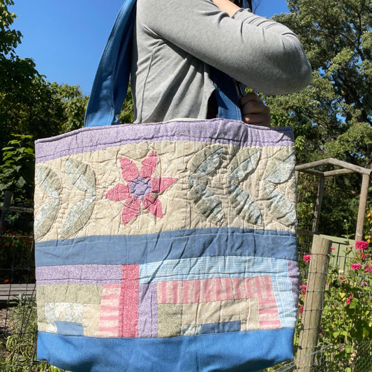 XL Tote | Vintage Quilt