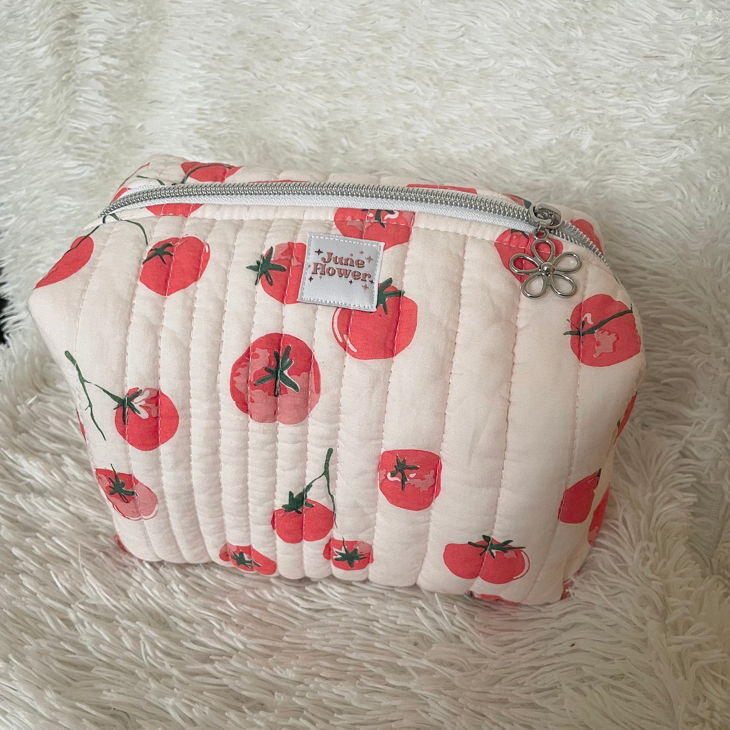 Large Makeup Bag | Heirloom Tomato