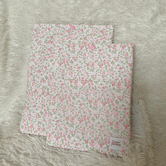 Book Sleeve | Cottage Pink