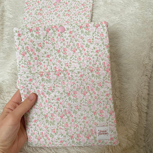 Book Sleeve | Cottage Pink