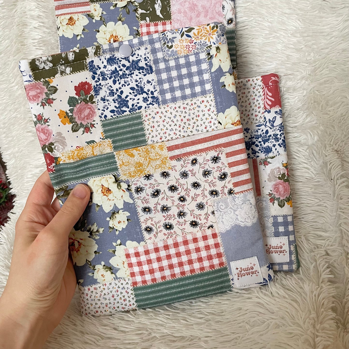 Book Sleeve | Scrapbook Patchwork