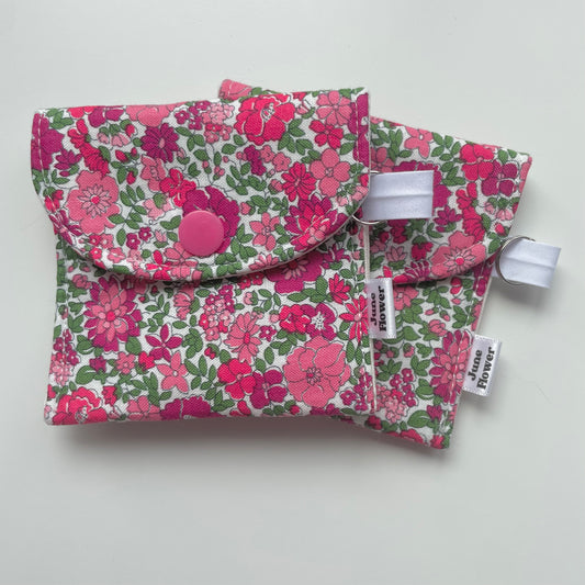 Earbuds / Airpods Case | Pink Liberty Floral