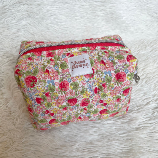 Small Makeup Bag | Strawberry Season