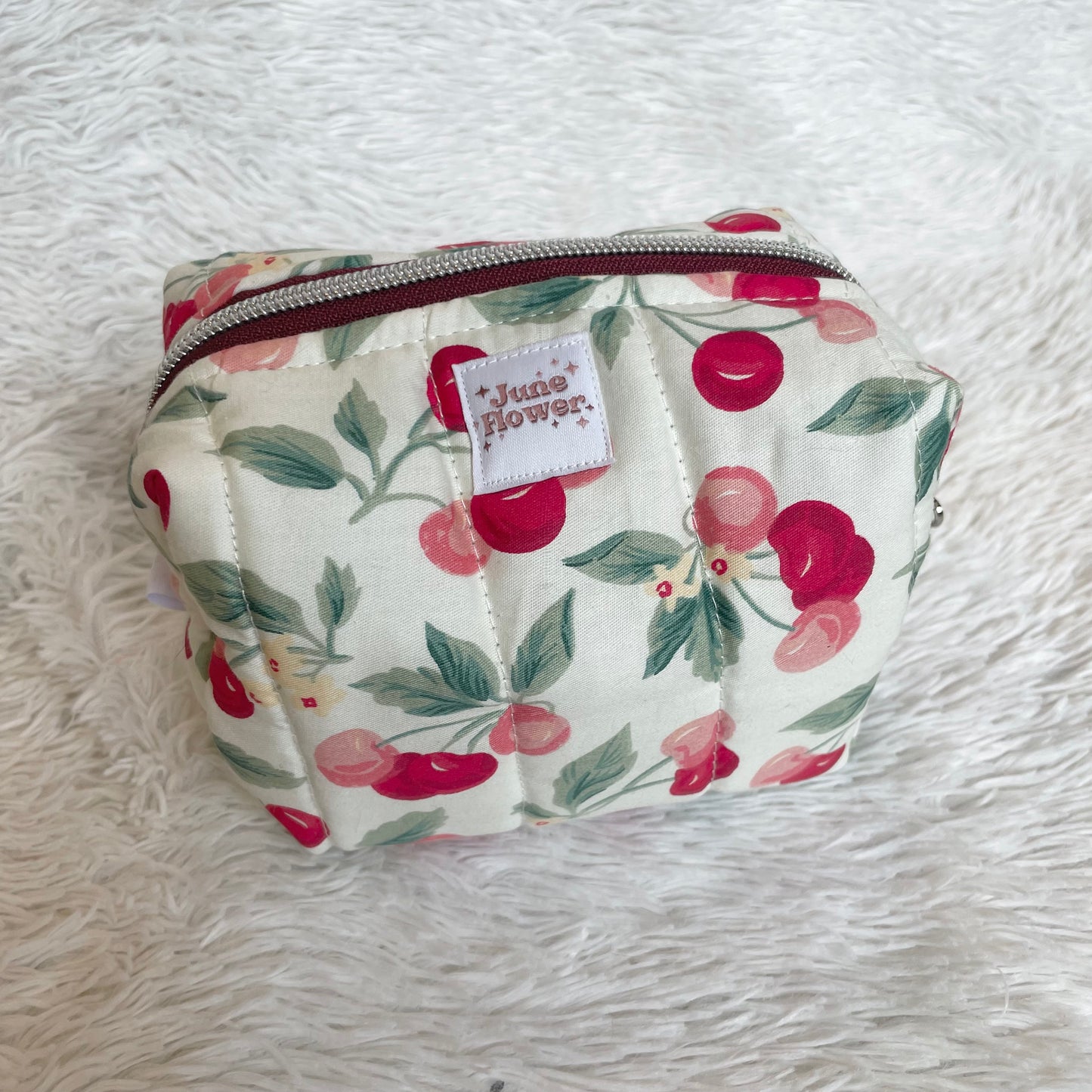 Small Makeup Bag | Cherries