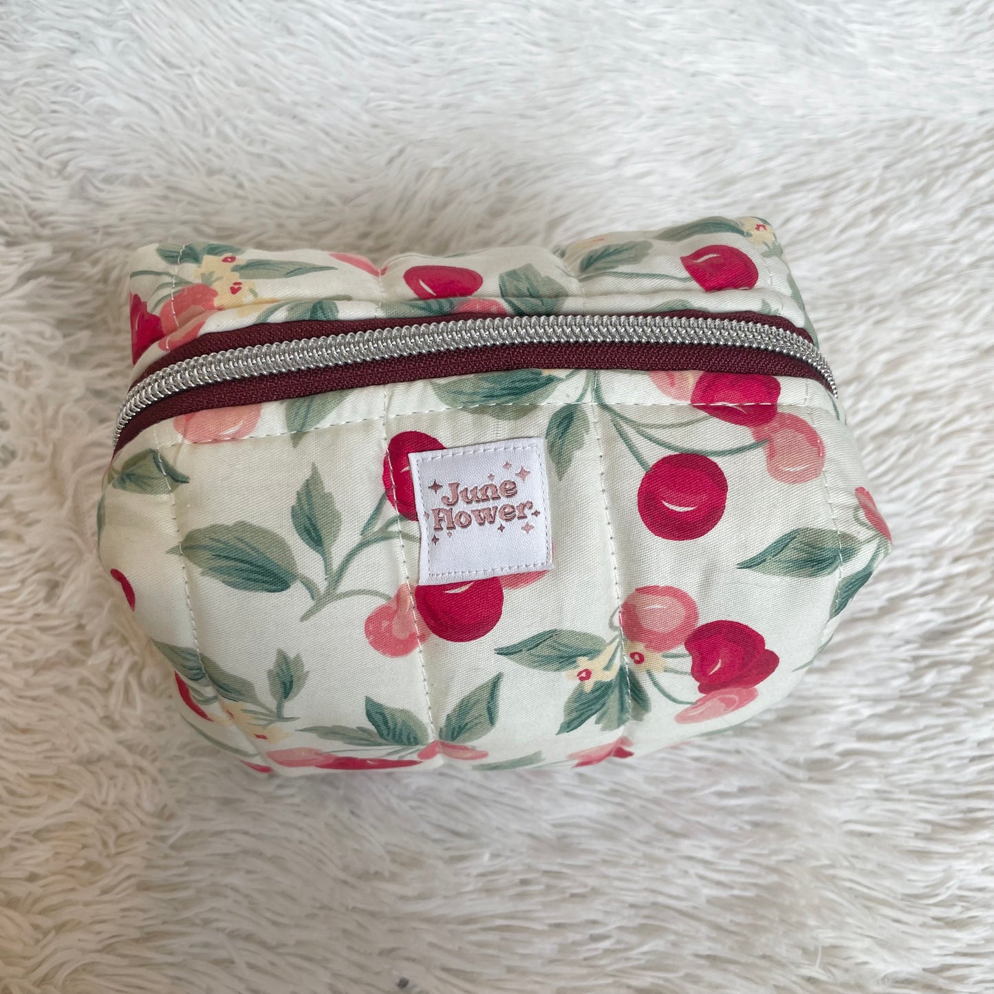 Small Makeup Bag | Cherries