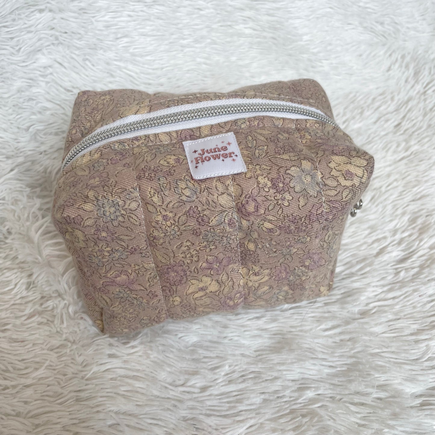 Small Makeup Bag | Rustic Purple