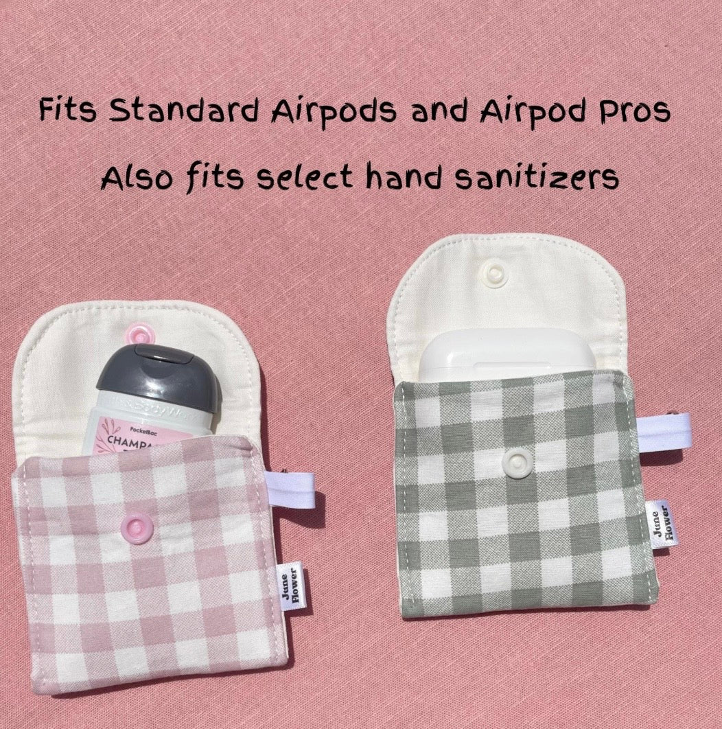 Earbuds / Airpods Case | Mocha Polka