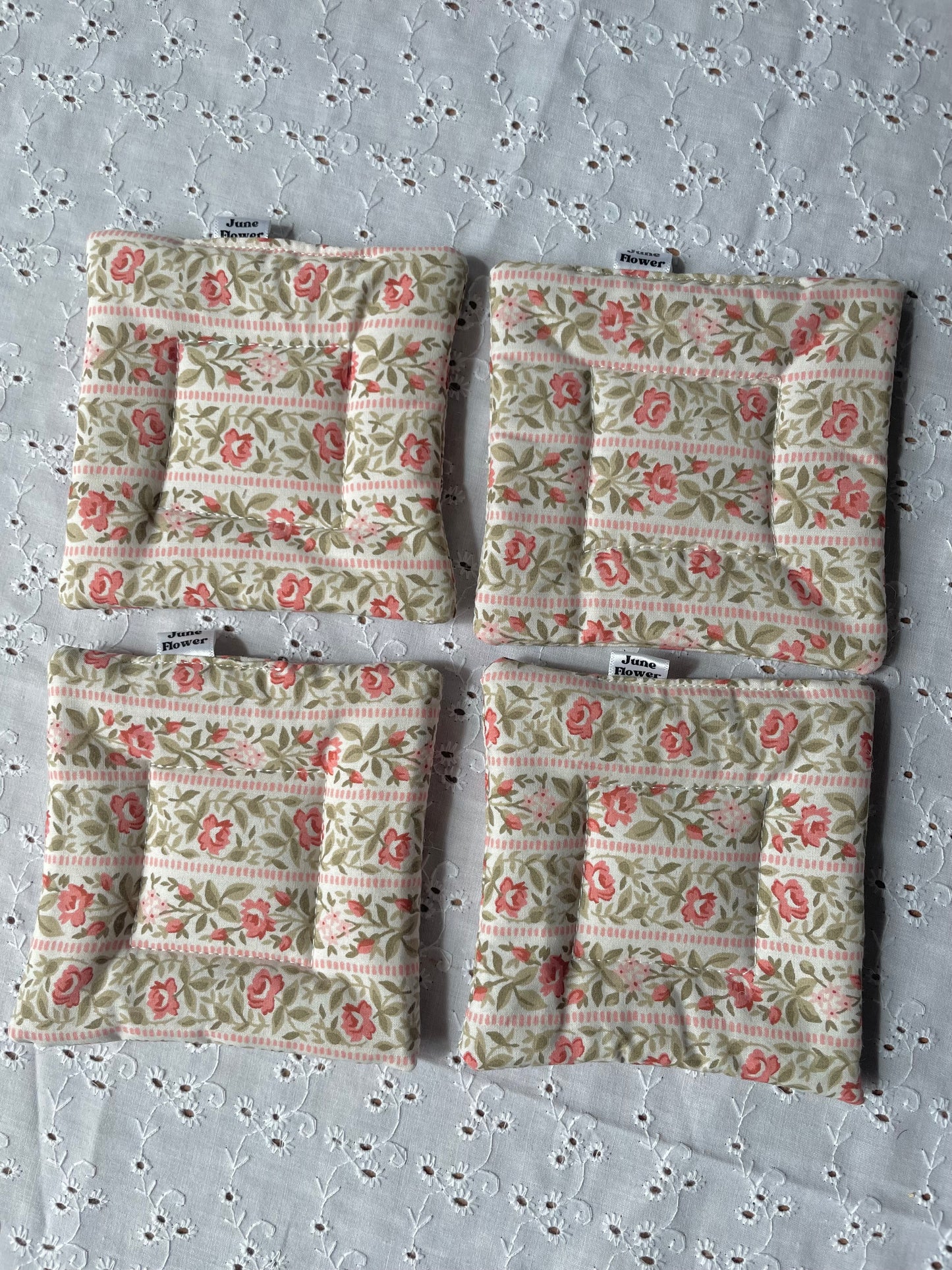 Coaster | Cottage Rose Stripes