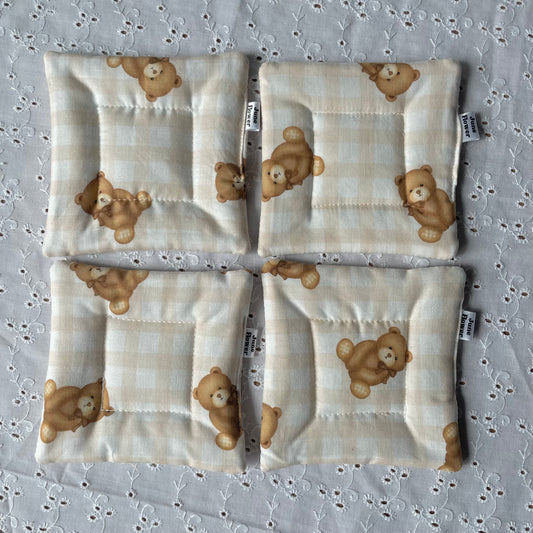 Coaster | Honey Bear Gingham