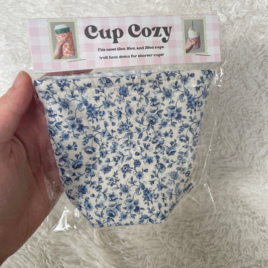 Cup Cozy | Ditsy Blue