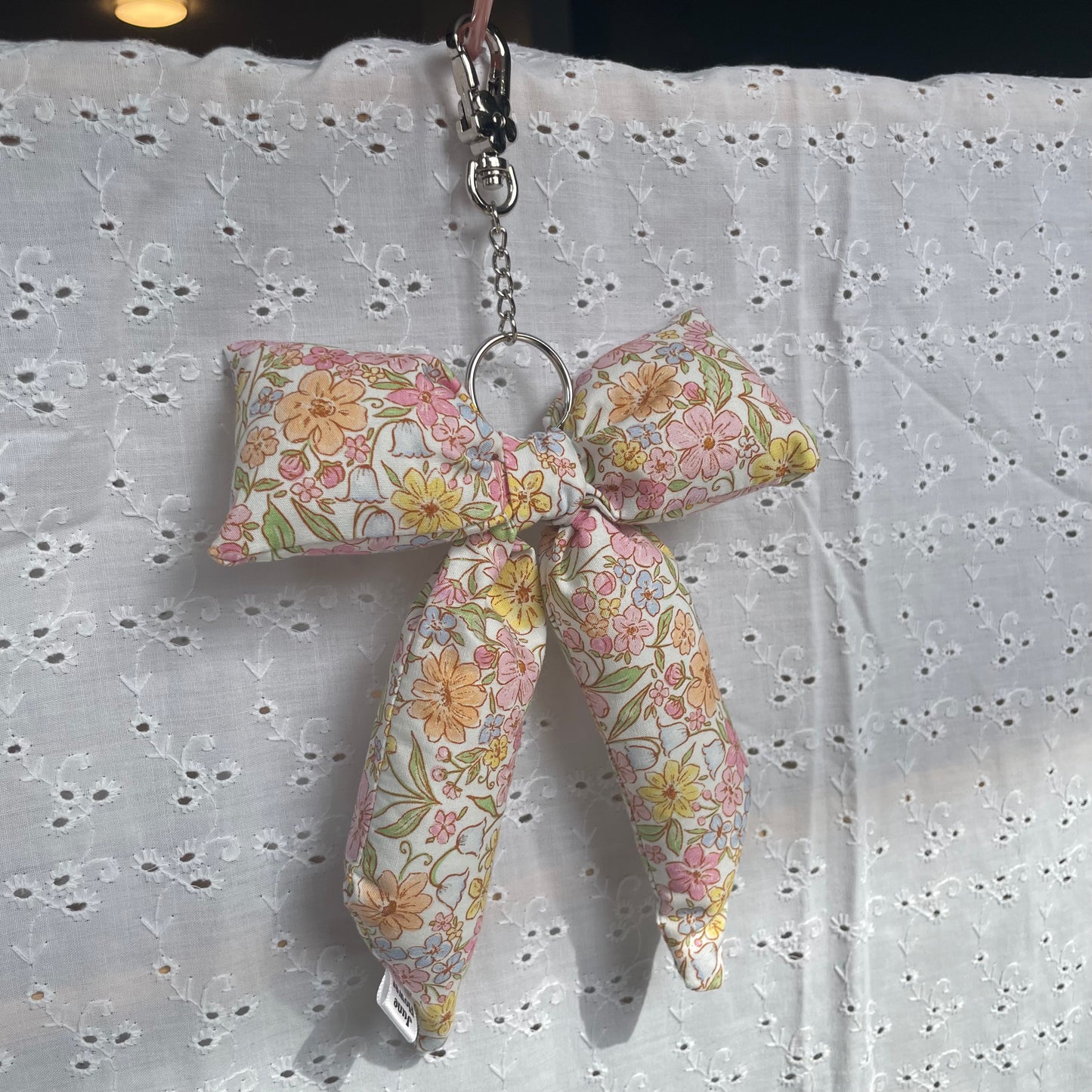 Bow Bag Charm | Wildflower Meadow