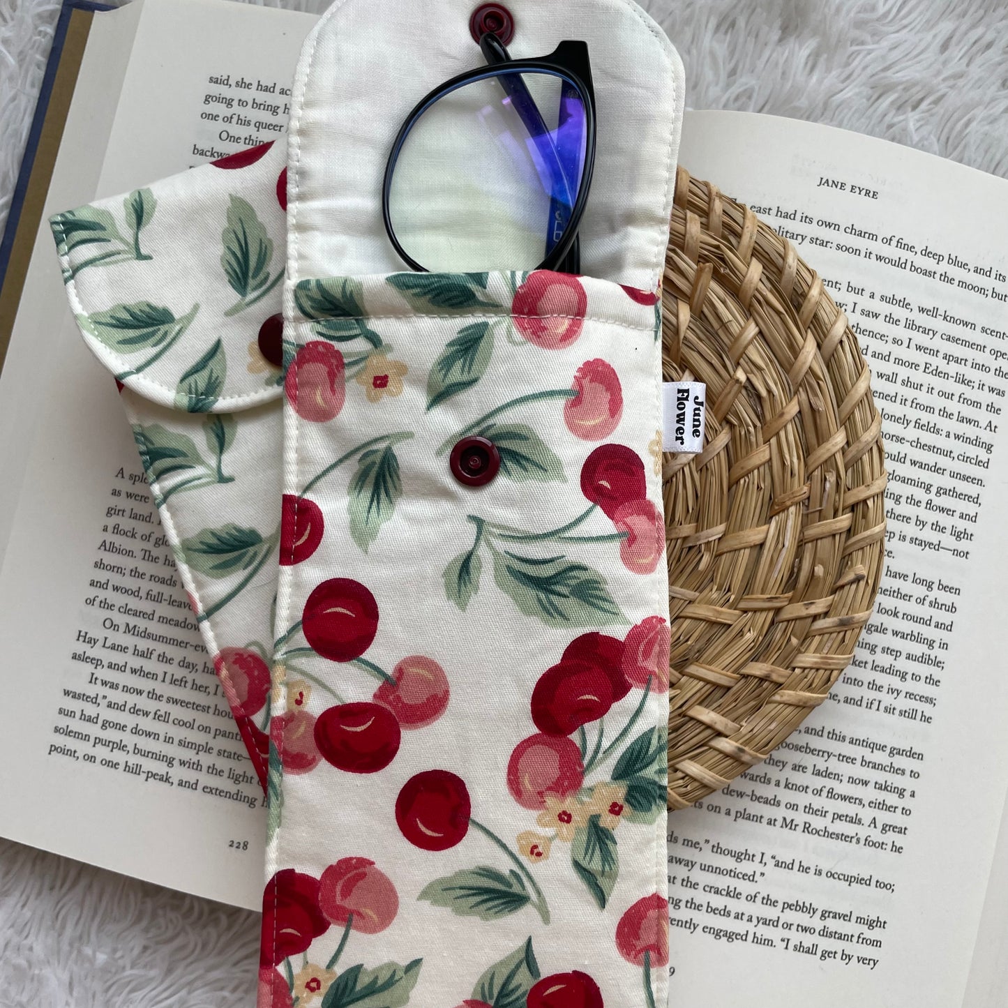 Glasses Sleeve | Cherries