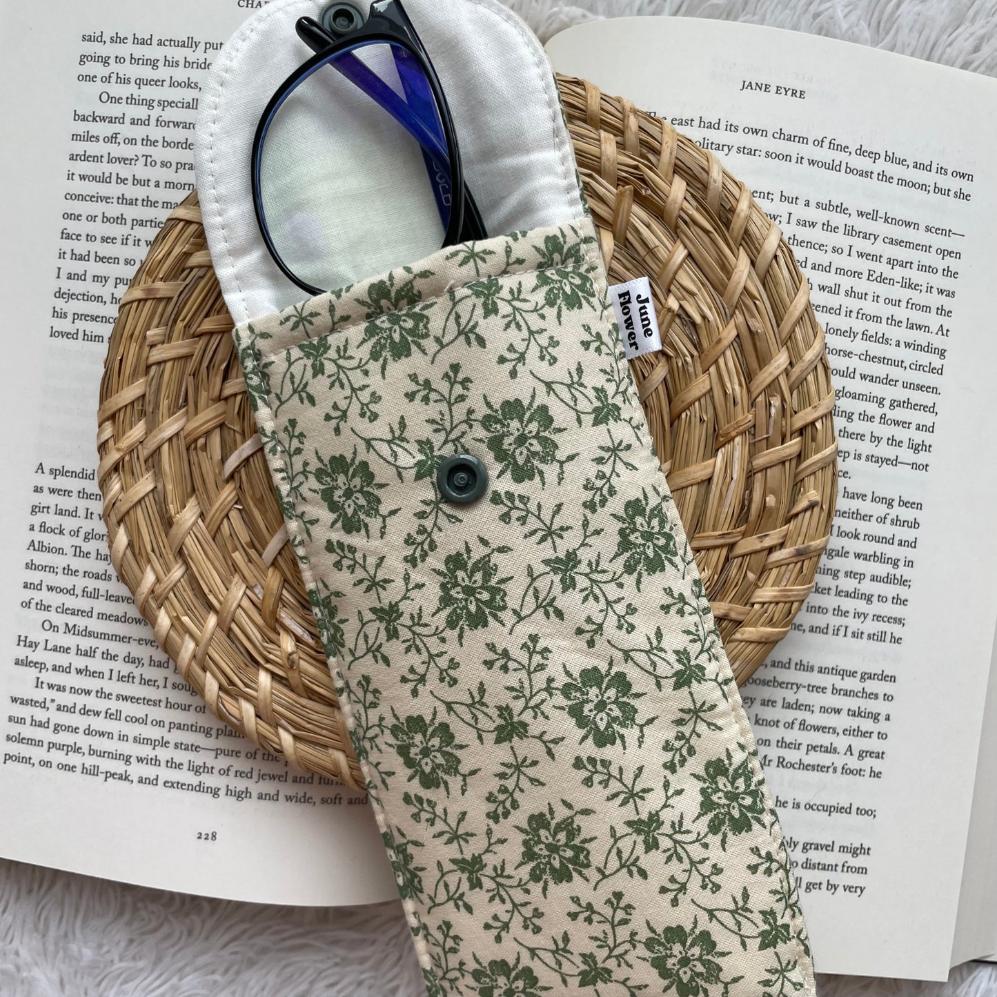 Glasses Sleeve | Mossy Meadow